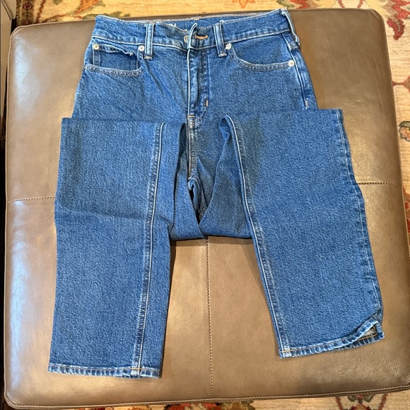 J. Crew Classic Blue Straight Leg Jeans - Picture 3 of 4